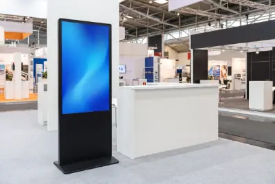 Bild Digital Signage Stele – bannerheld.de