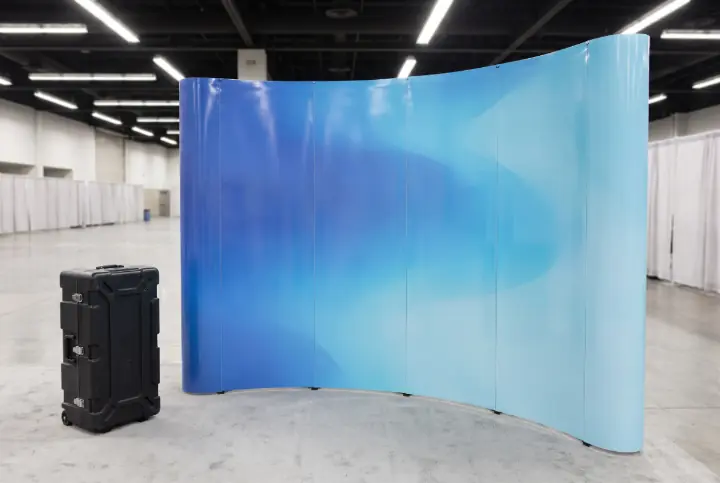 Bild Pop-up Magnetwand – xxl-werbeplane.com